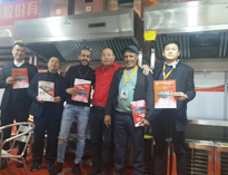 四川日皮视频软件下载日皮视频APP苹果下载设备公司广州25届日皮视频APP苹果下载设备展获得圆满成功，第九代日皮视频APP苹果下载油烟净化一体机现场获得不少订单!