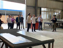 区领导视察日皮视频软件下载日皮视频APP苹果下载设备公司，我公司获高度赞扬！