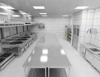 成都企业日皮视频APP苹果下载设备厂家告诉你员工食堂包含哪些设备