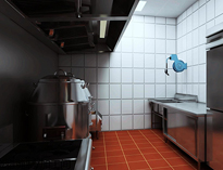 大型食堂日皮视频APP苹果下载设备厨具公司告诉你商厨烧腊间怎么设计