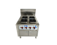 新款燃气四头煲仔炉